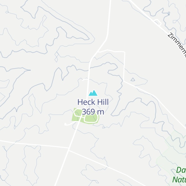 Map of Heck Hill