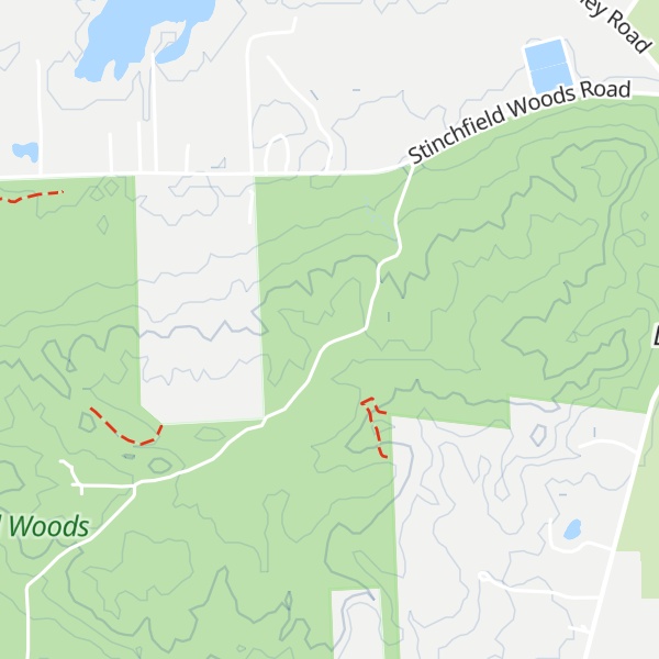 Map of Peach Mountain