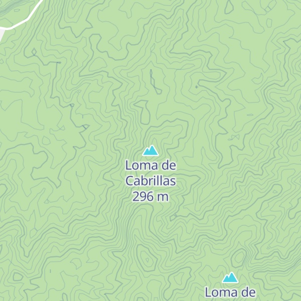 Map of Loma de Cabrillas