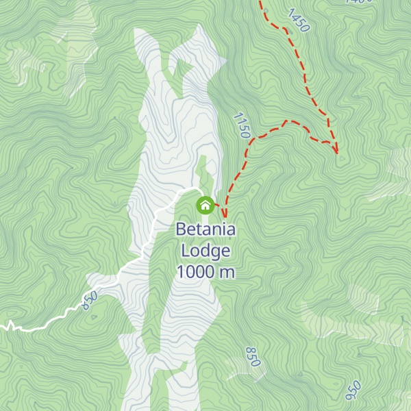 Map of Betania Lodge