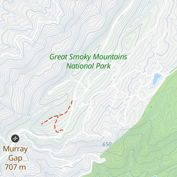 Map of Look Rock Cg Kiosk And Ranger Station