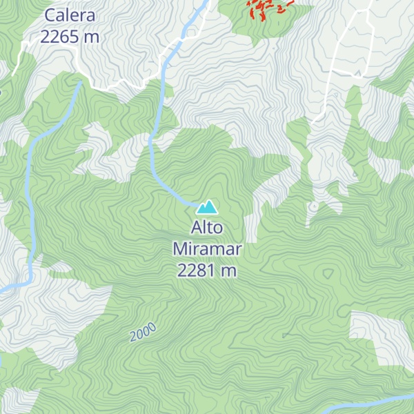 Map of Alto Miramar