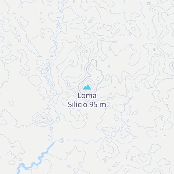 Map of Loma Silicio