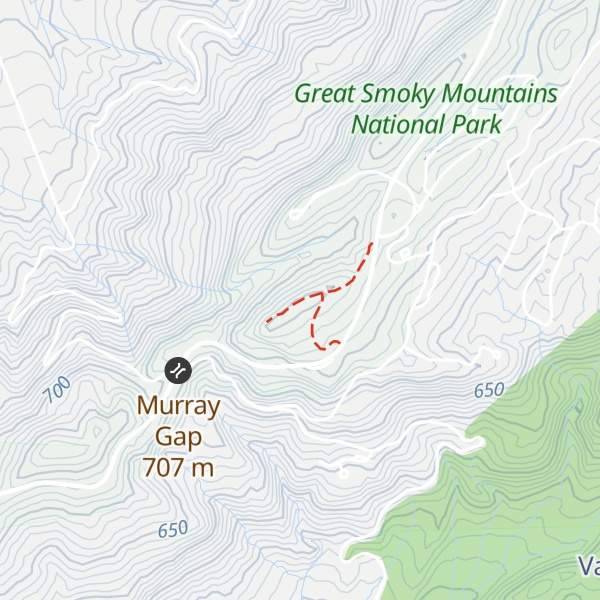 Map of Look Rock