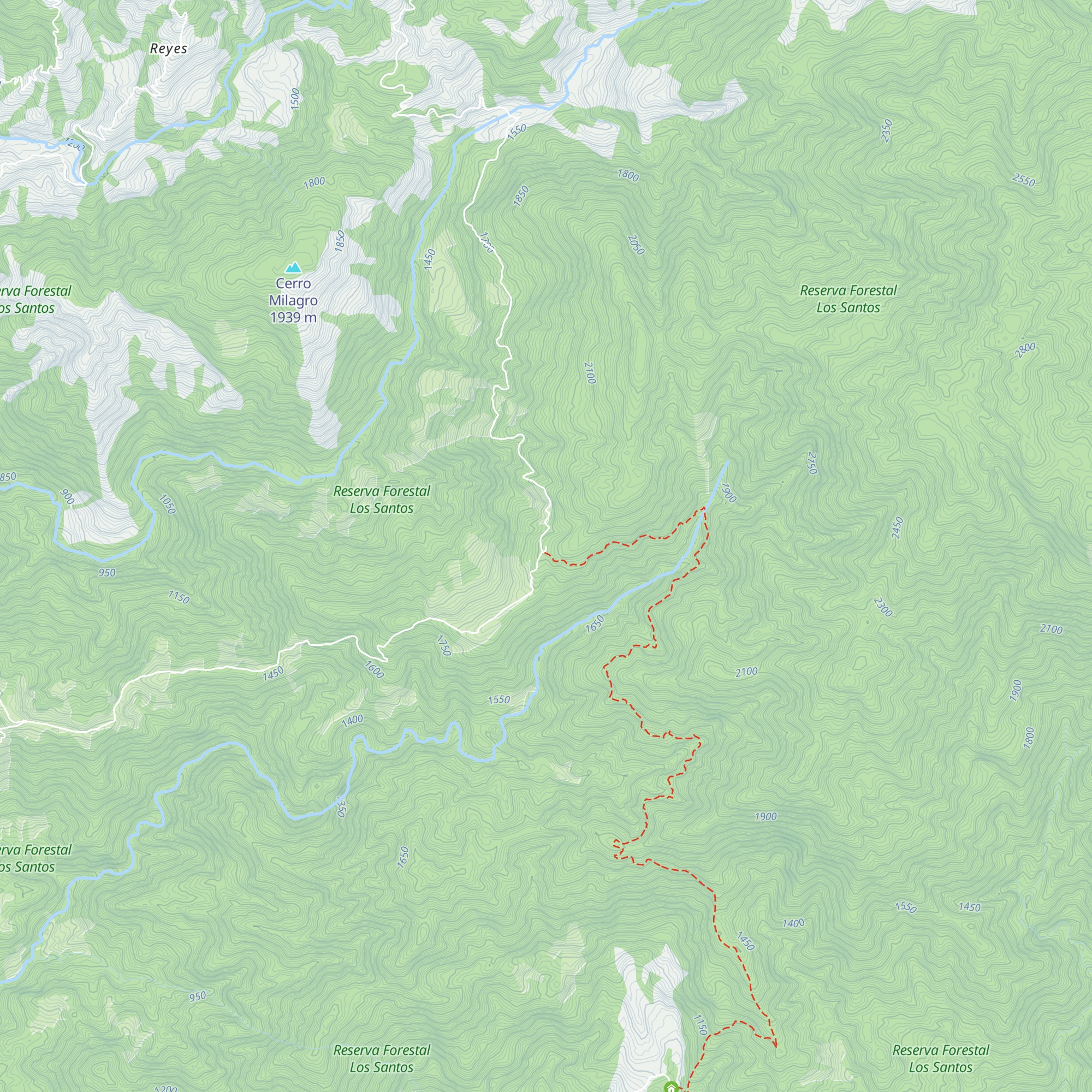 Rancho Quetzal y Tucán map