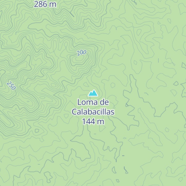 Map of Loma de Calabacillas