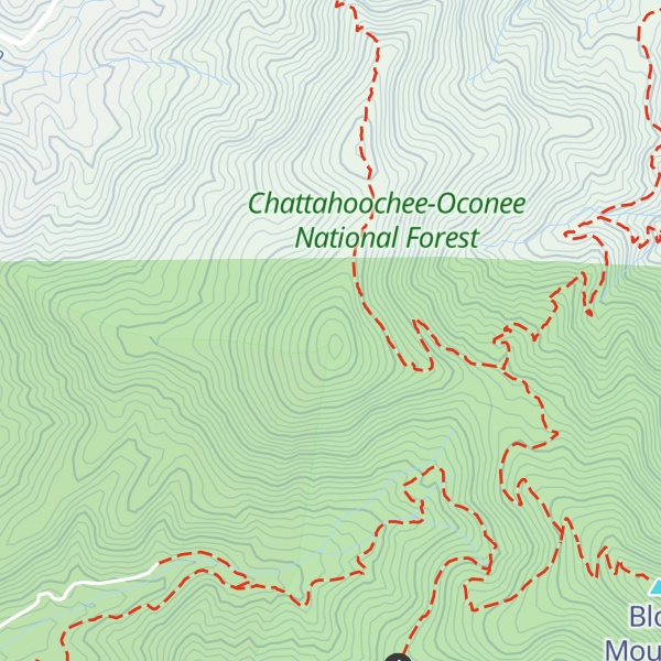 Map of Slaughter Mountain
