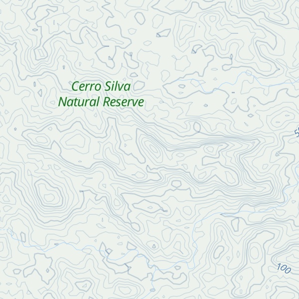 Map of Montaña del Colorado