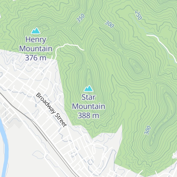 Map of Star Mountain