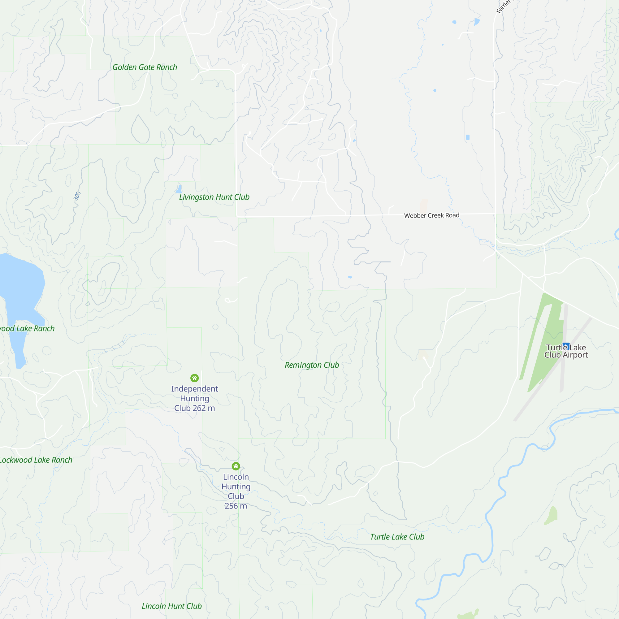 Remington Hunting Club map