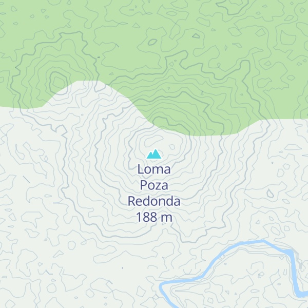 Map of Loma Poza Redonda