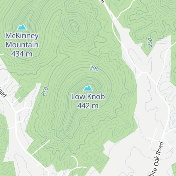 Map of Low Knob