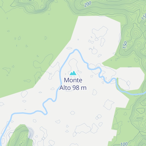 Map of Monte Alto