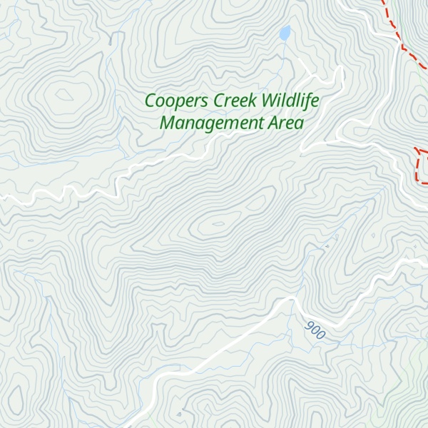 Map of Rich Ridge