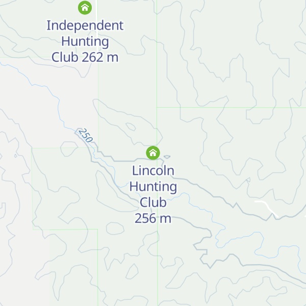 Map of Lincoln Hunting Club