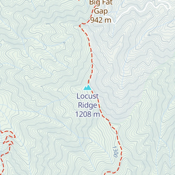 Map of Locust Ridge