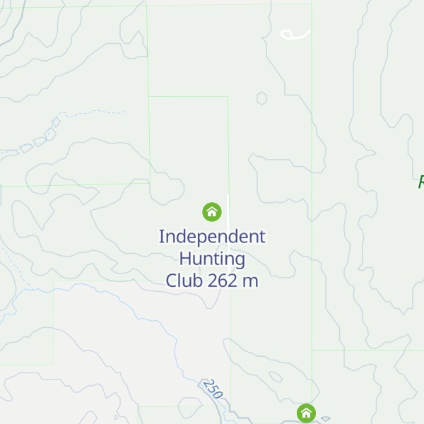 Map of Independent Hunting Club