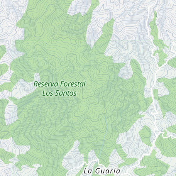 Map of Cerro Camorra