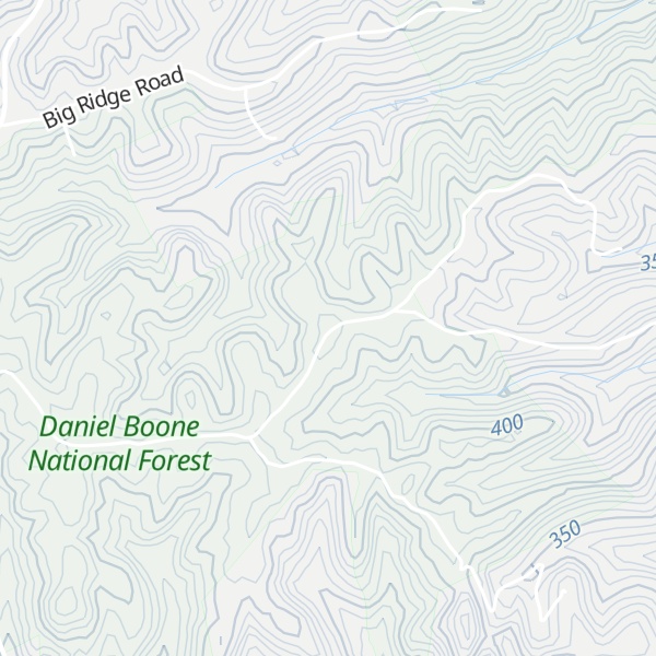 Map of Hurd Spring Ridge