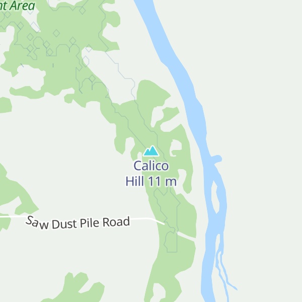 Map of Calico Hill