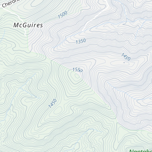 Map of Queen Ridge
