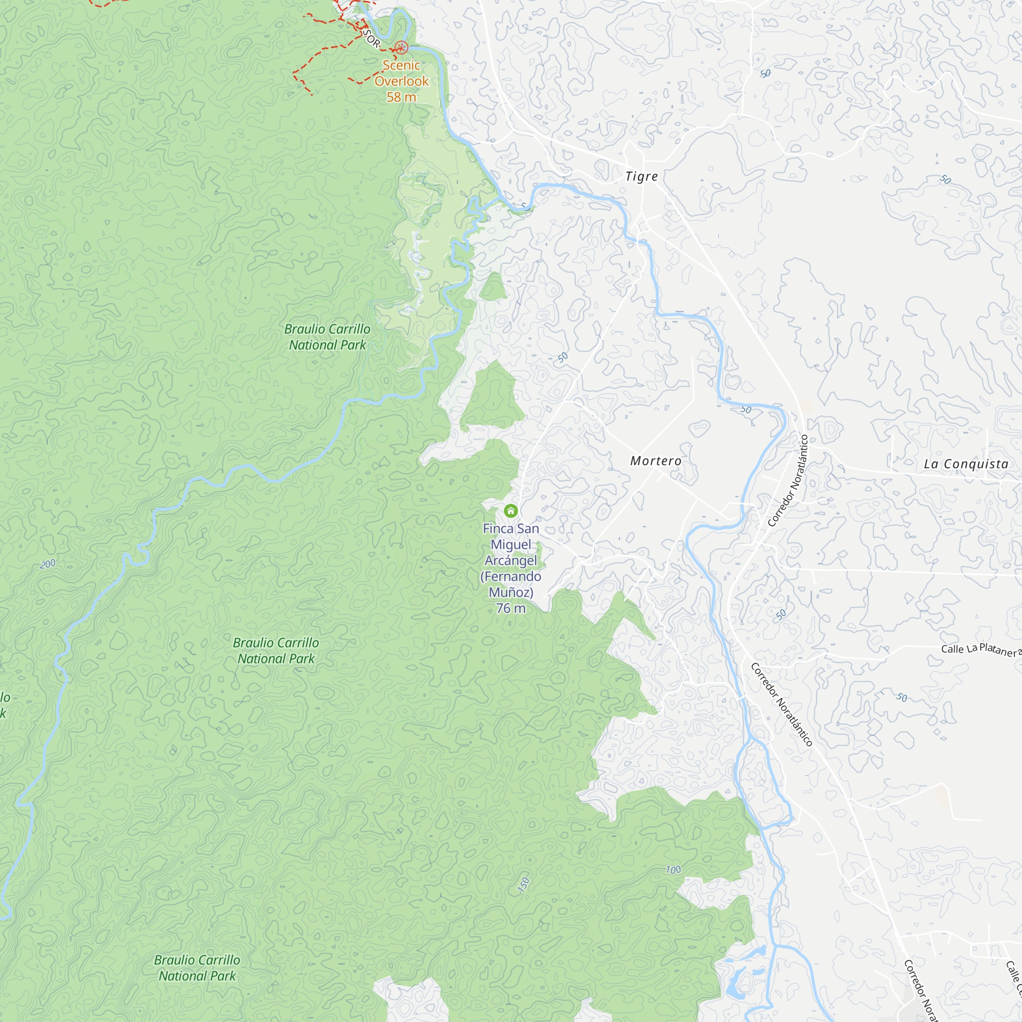 Finca San Miguel Arcángel (Fernando Muñoz) map