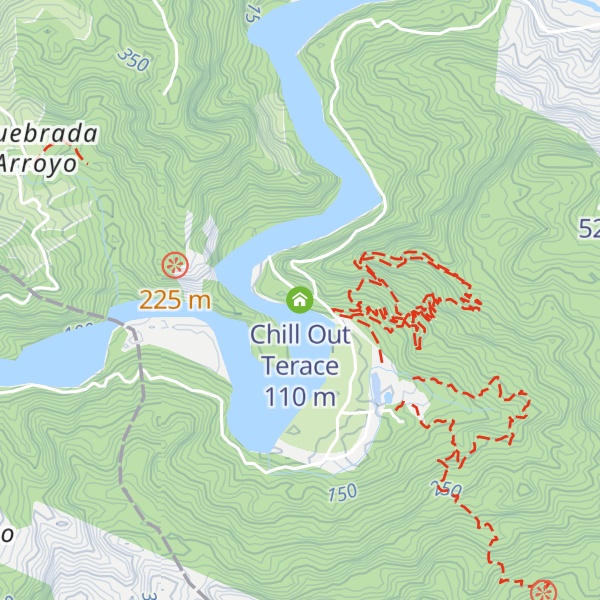 Map of Chill Out Terace