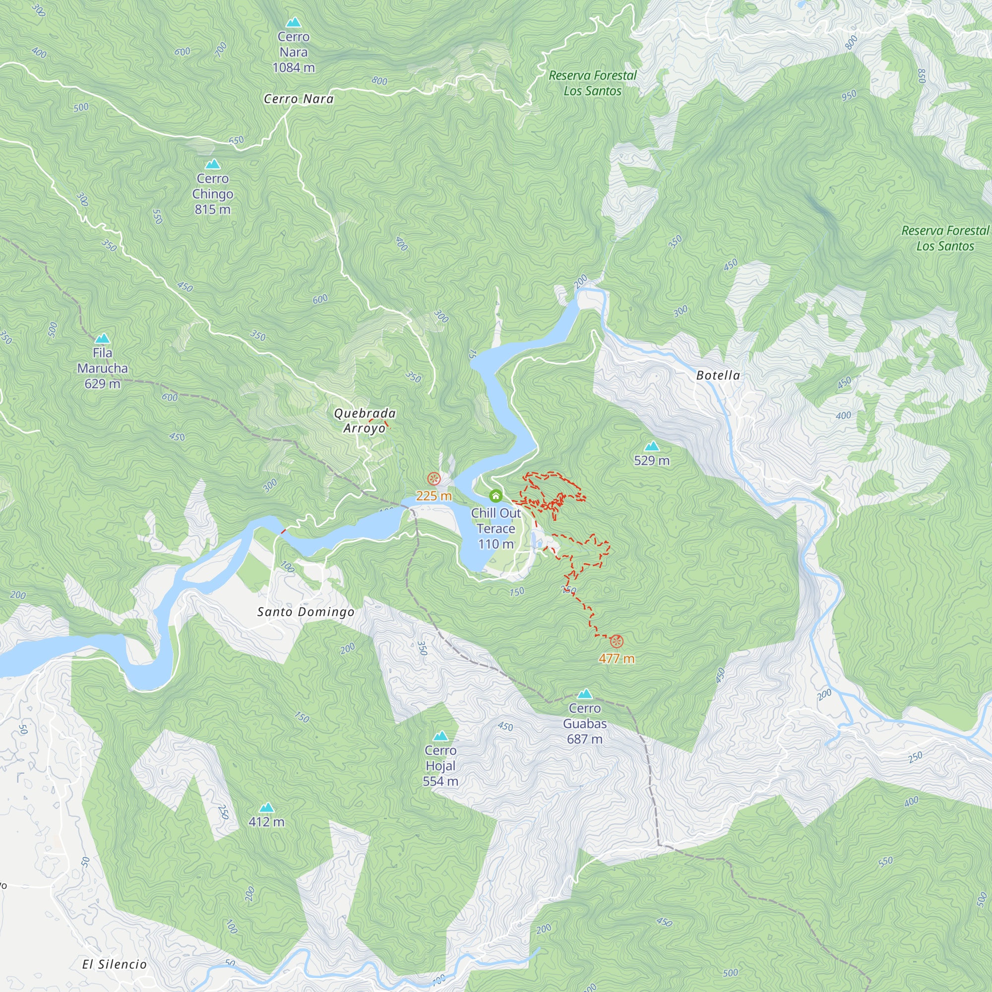 Chill Out Terace map