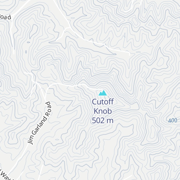 Map of Raccoon Mountain