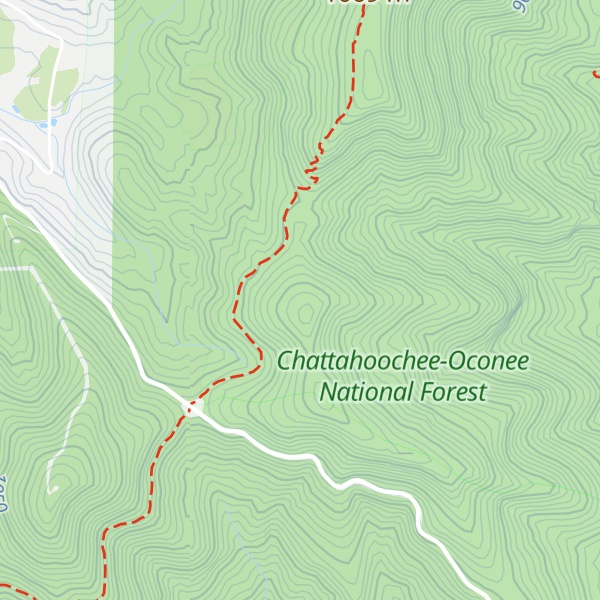 Map of Jacobs Knob