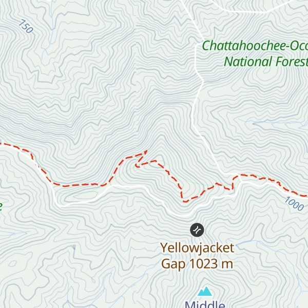 Map of Buckeye Knob