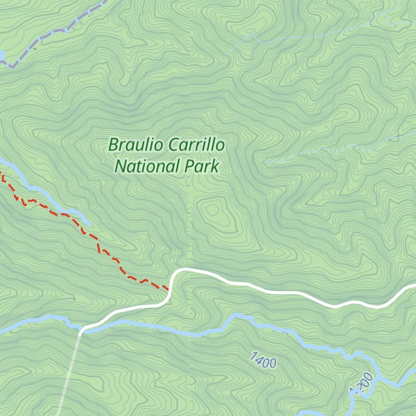 Map of Cerro Tres Marías