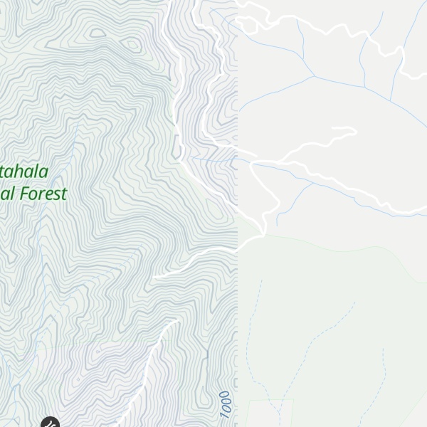 Map of Steel Trap Ridge