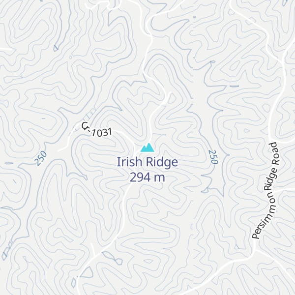 Map of Irish Ridge