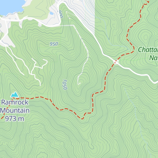 Map of Black Mountain