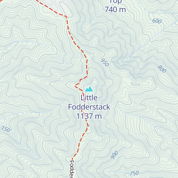 Map of Little Fodderstack