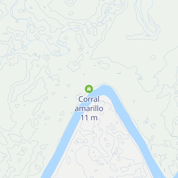 Map of Corral amarillo