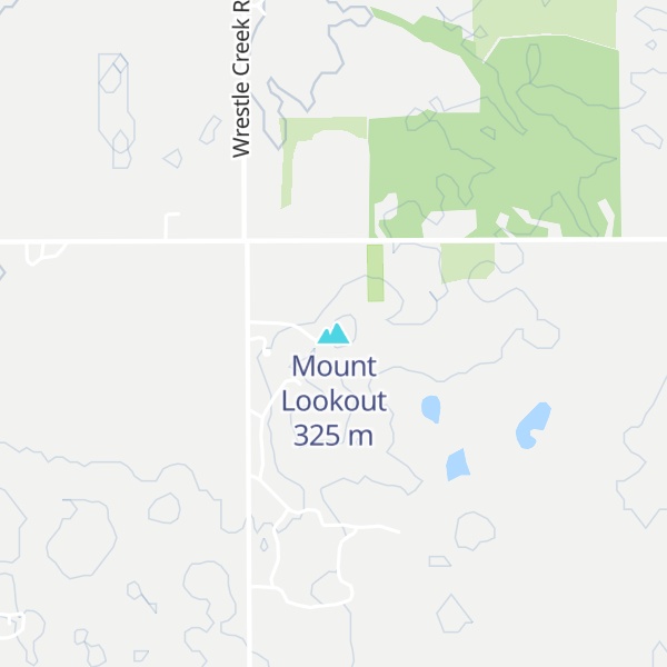 Map of Mount Lookout