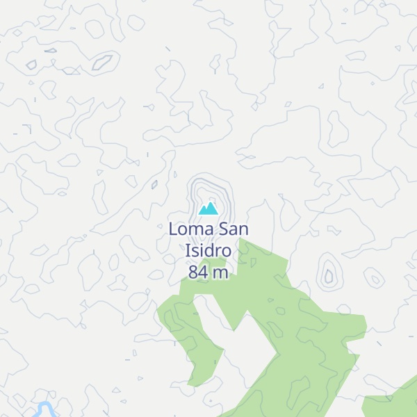 Map of Loma San Isidro