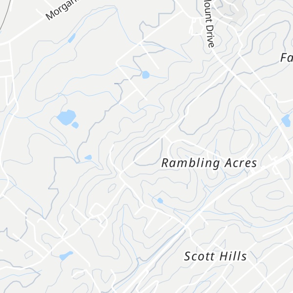 Map of Clover Hill Ridge