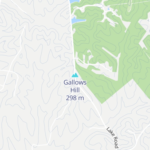 Map of Gallows Hill