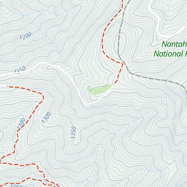 Map of Whigg Ridge