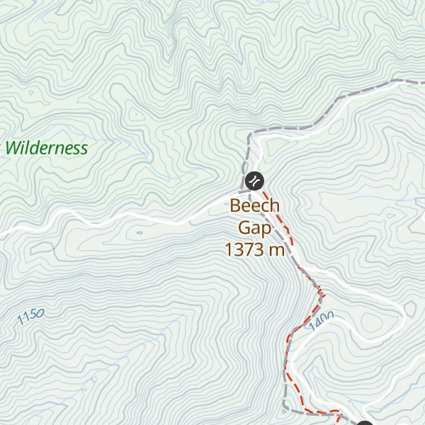 Map of Sassafras Ridge