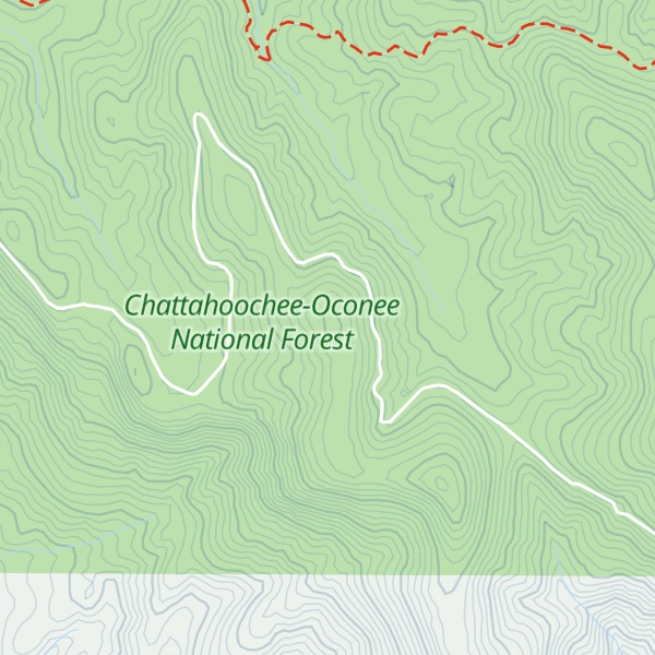 Map of Long Mountain