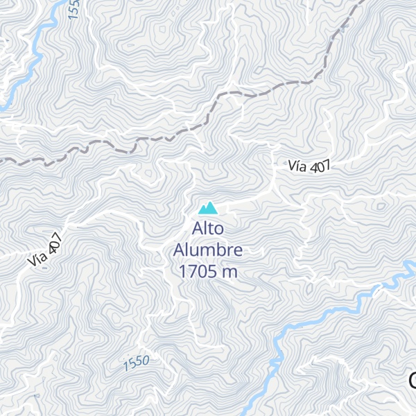Map of Alto Alumbre