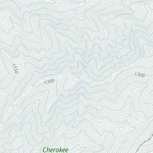 Map of Rough Ridge