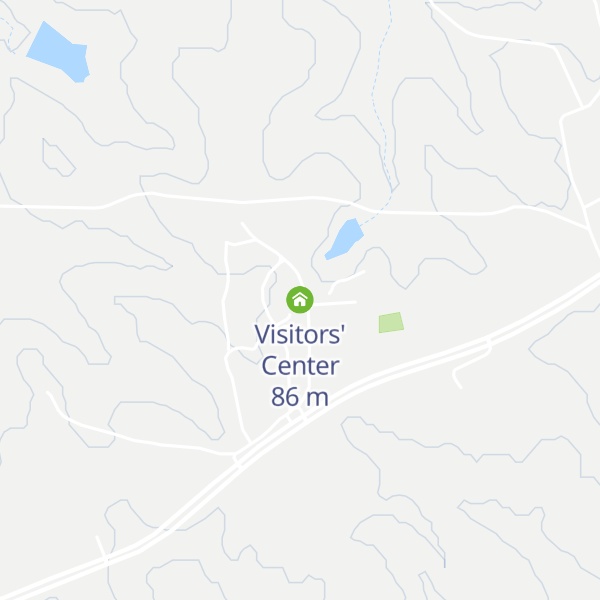 Map of Visitors' Center