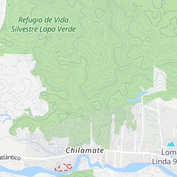 Map of Cerros Sardinal