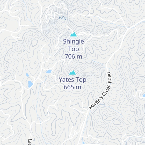 Map of Yates Top