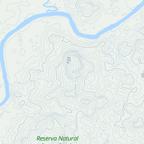 Map of Cerro Niàgara